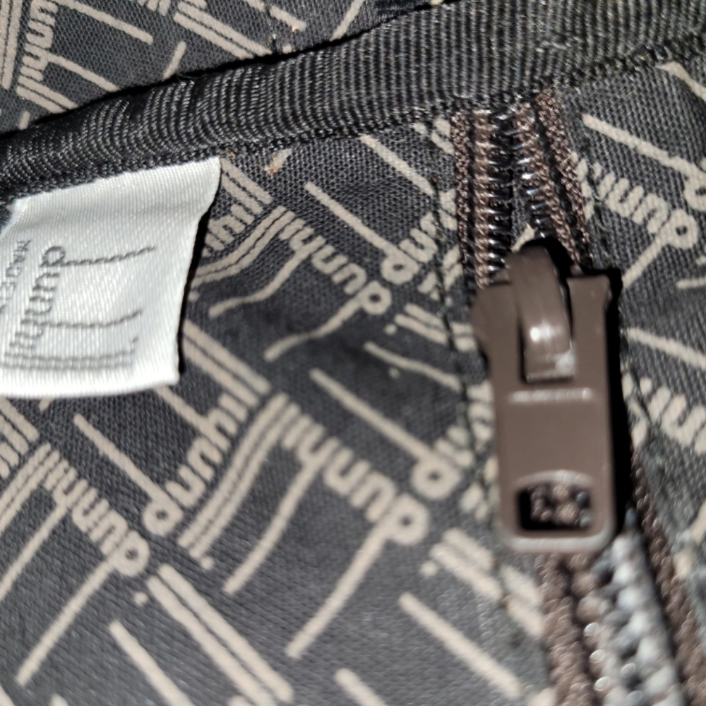 Dunhill Men's Black and Brown Leather Trim Bag - Picture 8 of 8